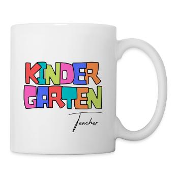 Kindergarten Teacher - Coffee/Tea Mug - white - Right