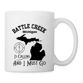 Battle Creek Michigan - Coffee/Tea Mug - white - Right