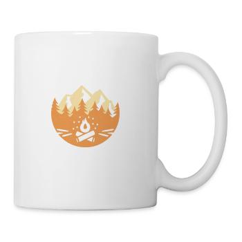 Campfire and Cocktails - Coffee/Tea Mug - white - Right