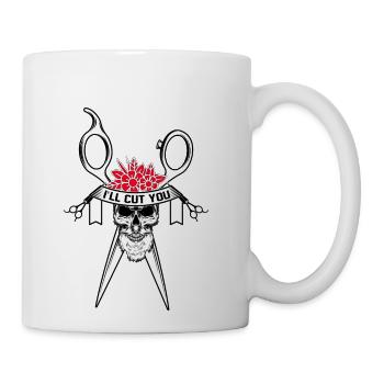 I'll Cut You - Coffee/Tea Mug - white - Right