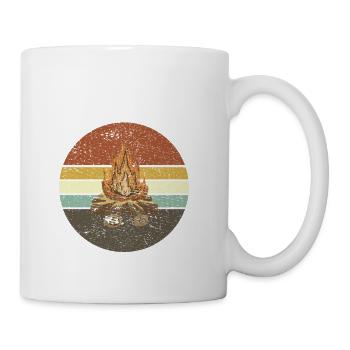 Campfire Retro - Coffee/Tea Mug - white - Right