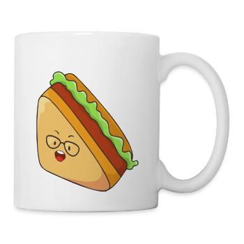 Smart sandwich - Coffee/Tea Mug - white - Right