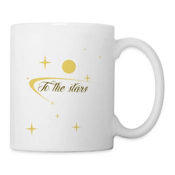 To the stars - Coffee/Tea Mug - white - Right