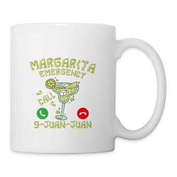 Margarita Emergency Call 9-Juan-Juan Cinco De Mayo - Coffee/Tea Mug - white - Right