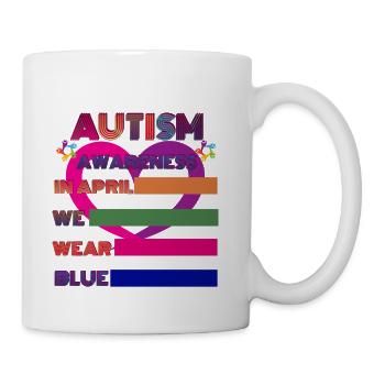 Autism Awareness Month - Coffee/Tea Mug - white - Right