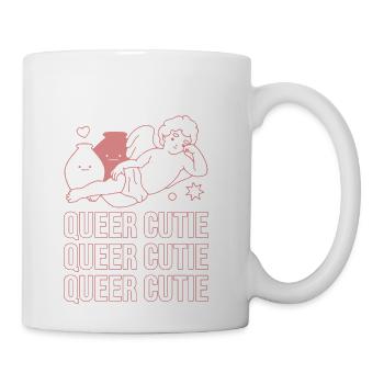 Queer cutie - Coffee/Tea Mug - white - Right