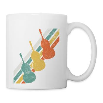 Double Bass Bassist Double Bass Player - Coffee/Tea Mug - white - Right