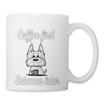 coffee dog love it - Coffee/Tea Mug - white - Right