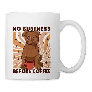 Coffee Dog Love it - Coffee/Tea Mug - white - Right