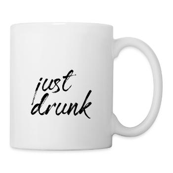 Just Drunk - Coffee/Tea Mug - white - Right