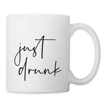 Just Drunk - Coffee/Tea Mug - white - Right