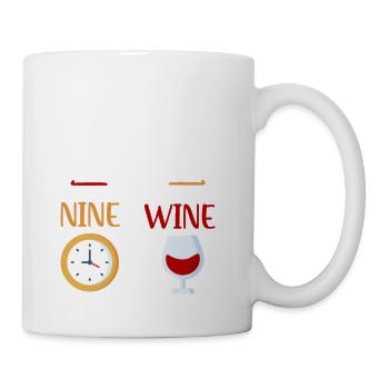 Wine Love Wine Tasting Drink Wine - Coffee/Tea Mug - white - Right