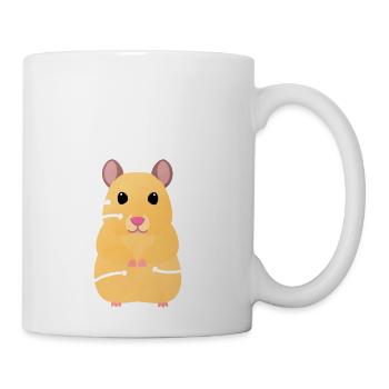 Golden Syrian Hamster Anatomy - Coffee/Tea Mug - white - Right