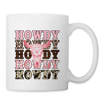 Howdy - Coffee/Tea Mug - white - Right