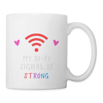 Bi Panic Active - Coffee/Tea Mug - white - Right