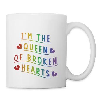 Broken hearts - Coffee/Tea Mug - white - Right