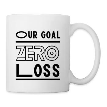 Our Goal - Zero Loss | Workplace Safety Campaigns - Coffee/Tea Mug - white - Right