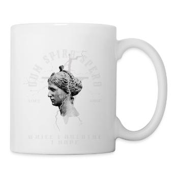Latin Quote Dum Spiro Spero - Coffee/Tea Mug - white - Right