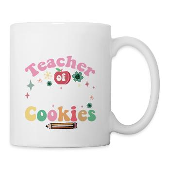 Teacher of Smart Cookies - Coffee/Tea Mug - white - Right