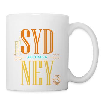 Sydney Australia - Coffee/Tea Mug - white - Right