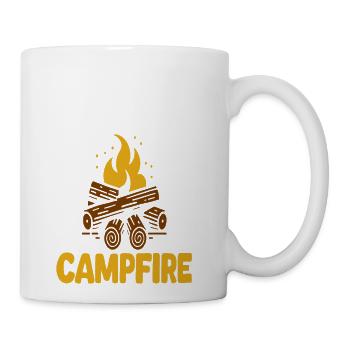 Master Of The Campfire - Coffee/Tea Mug - white - Right