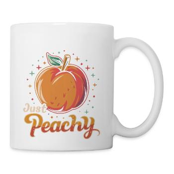Just peachy - Coffee/Tea Mug - white - Right
