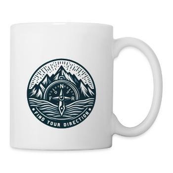Navigate Life Compass - Coffee/Tea Mug - white - Right
