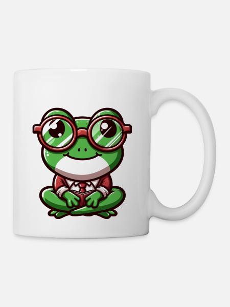 Cute frog - Coffee/Tea Mug - white