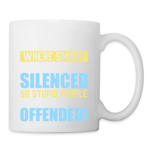 Stupid and Smart People for Dark Colors - Coffee/Tea Mug