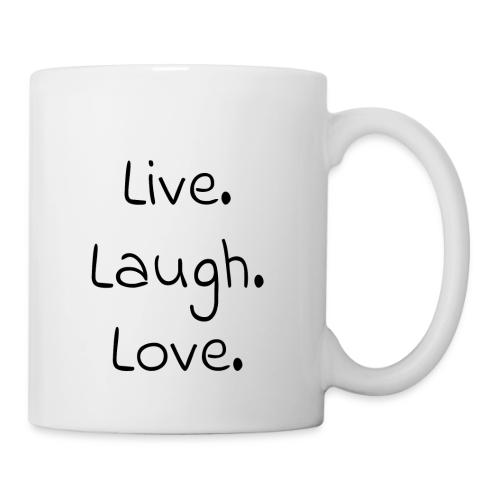 Smoon City_Live laugh love Black - Coffee/Tea Mug