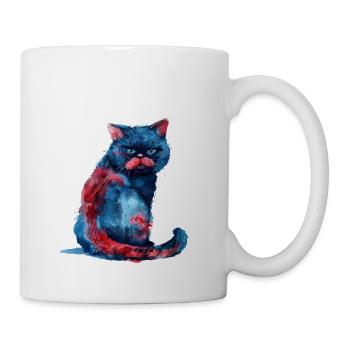 Funny Cat - Coffee/Tea Mug - white - Right
