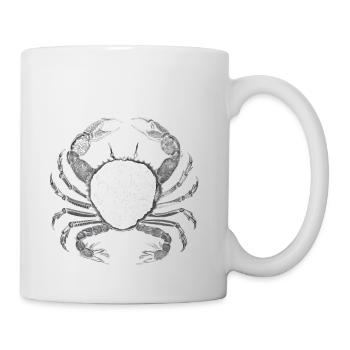 Salty To The Core Crab - Coffee/Tea Mug - white - Right