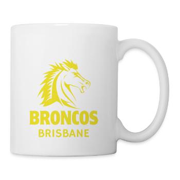 Brisbane Broncos - Coffee/Tea Mug - white - Right
