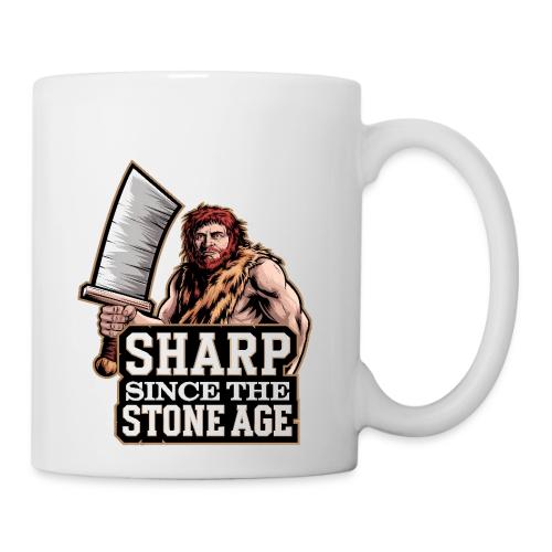 Sharp Since the Stone Age Caveman Art - Coffee/Tea Mug