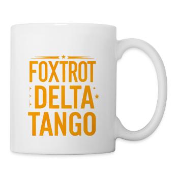 Foxtrot delta Tango Shirts - Coffee/Tea Mug - white - Right