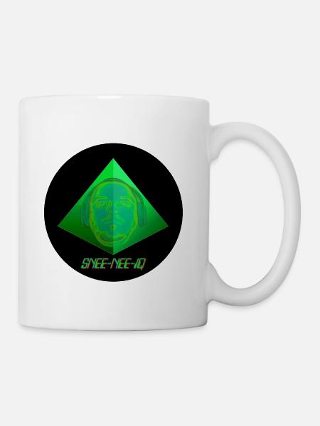 Sneeramid Head - Coffee/Tea Mug - white