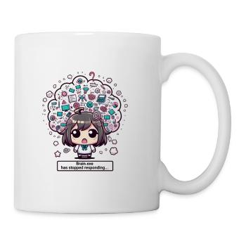 Brain.exe - Coffee/Tea Mug - white - Right
