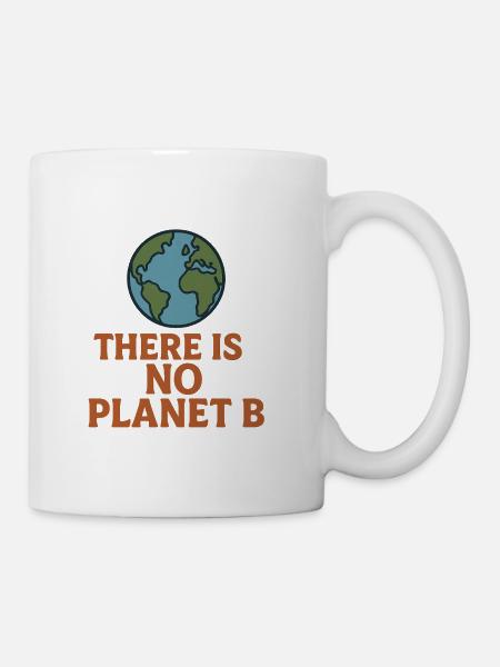 Earth Conservation Earth Message Design - Coffee/Tea Mug - white