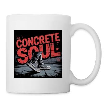 Concrete Soul Street Art Design - Coffee/Tea Mug - white - Right