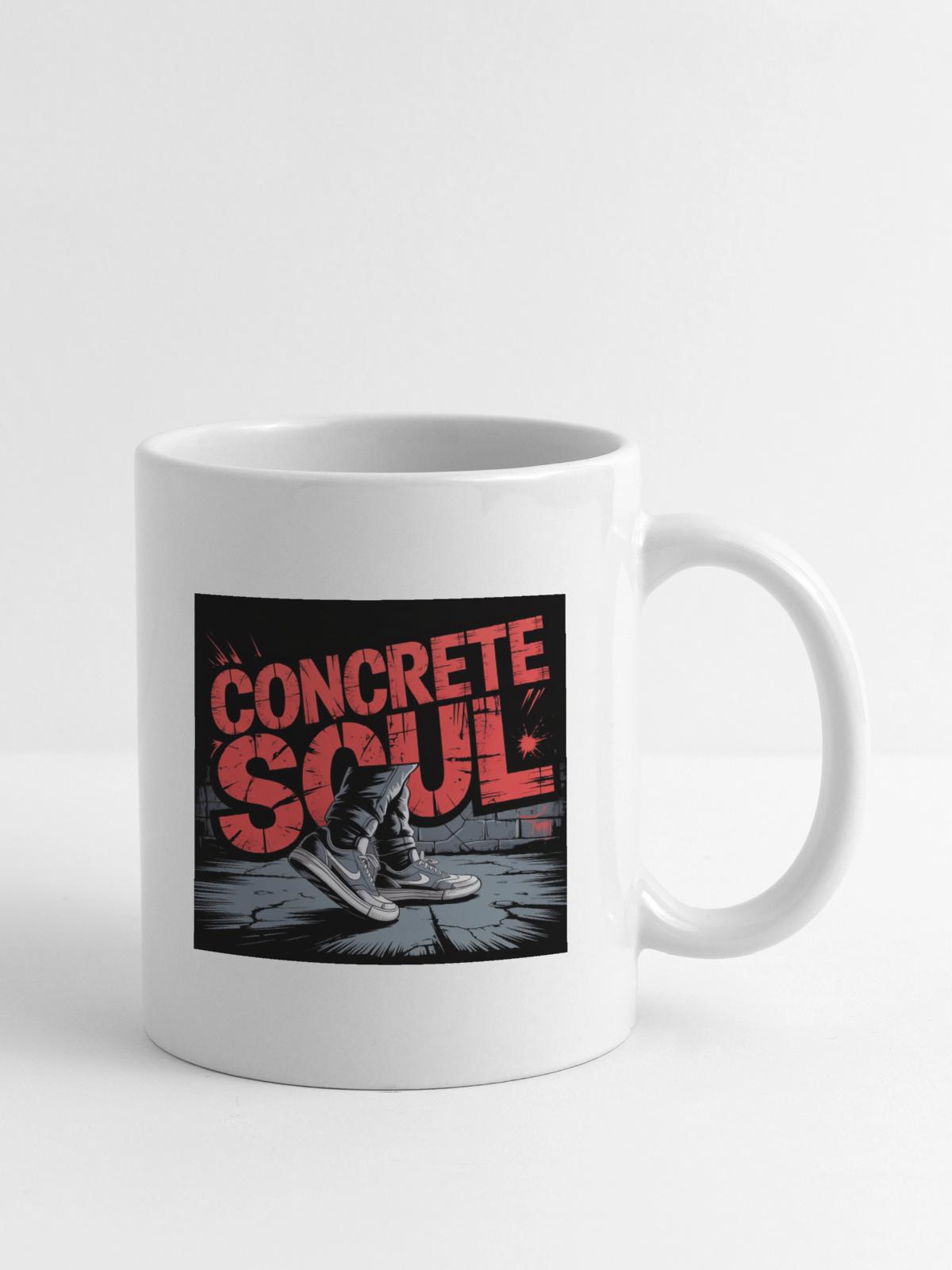 Concrete Soul Street Art Design - Coffee/Tea Mug - white - Right