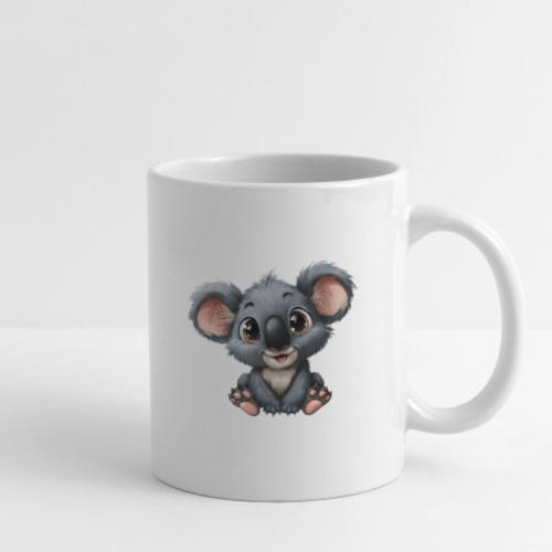 Joyful Cartoon Baby Koala with Big Eyes - Coffee/Tea Mug