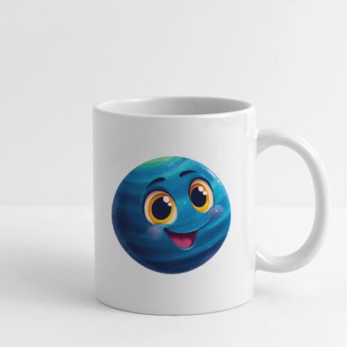 Smiling Blue Planet - Coffee/Tea Mug