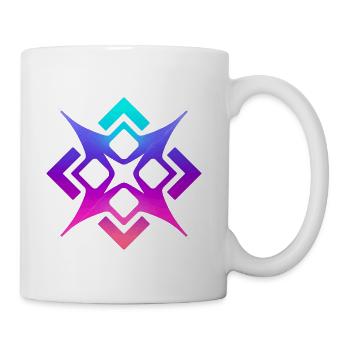 Prismatic Star Glyph - Coffee/Tea Mug - white - Right
