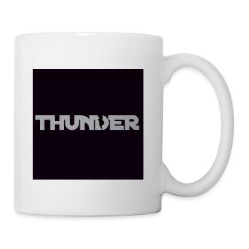 Thunderbolt Wordmark - Coffee/Tea Mug - white - Right