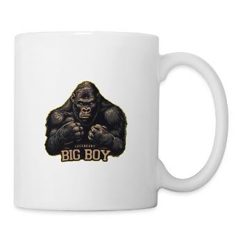 Legendary Big Boy Gorilla - Coffee/Tea Mug - white - Right