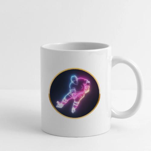 Hockey: Neon Ice Striker - Coffee/Tea Mug