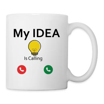 Bright Idea Call Icons - Coffee/Tea Mug - white - Right