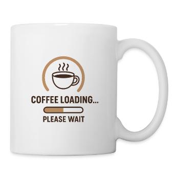 Coffee Loading Please Wait - Coffee/Tea Mug - white - Right