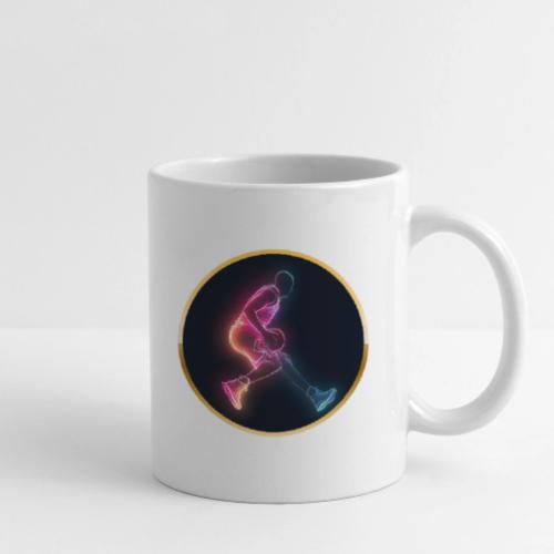 Basketball: Golden Court Glow - Coffee/Tea Mug