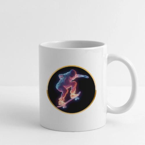 Skateboarding: Neon Skate Orbit - Coffee/Tea Mug